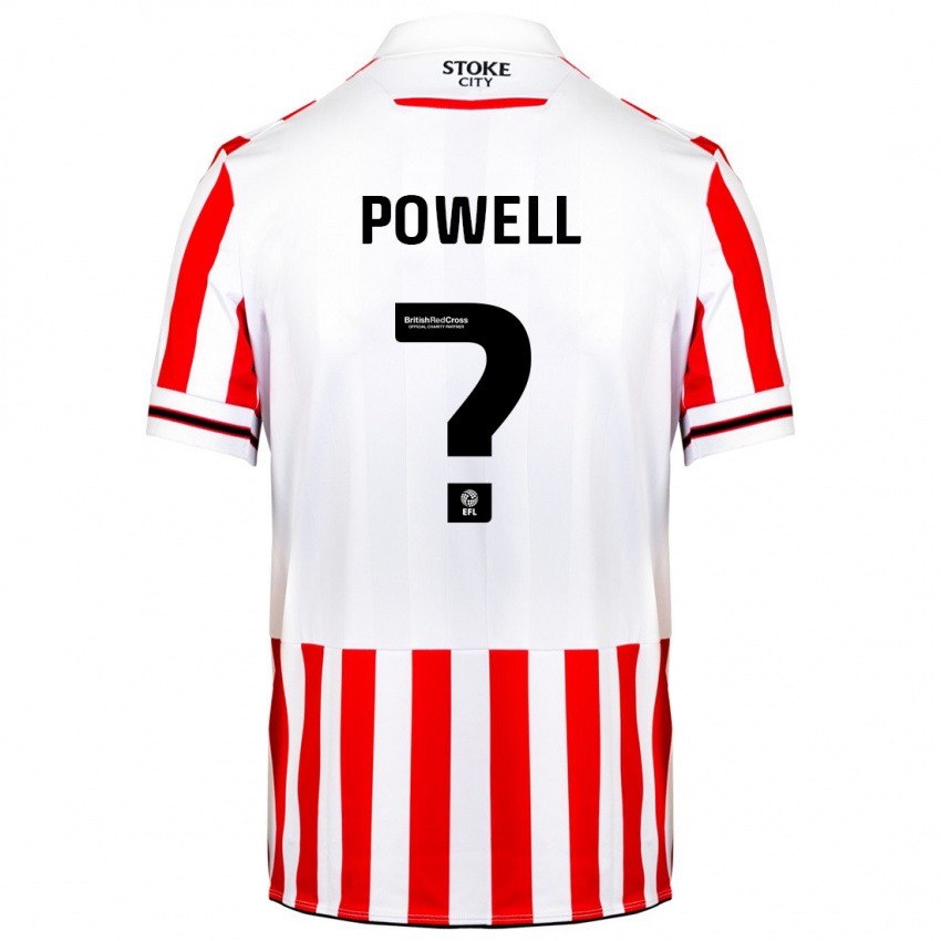 Mujer Camiseta Owen Powell #0 Rojo Blanco 1ª Equipación 2023/24 La Camisa México