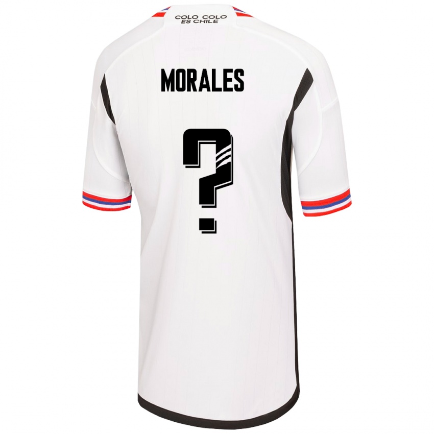 Mujer Camiseta Benjamin Morales #0 Blanco 1ª Equipación 2023/24 La Camisa México