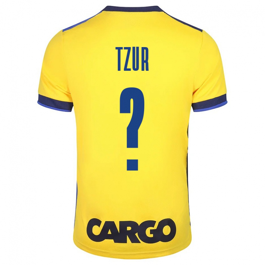 Mujer Camiseta Amit Tzur #0 Amarillo 1ª Equipación 2023/24 La Camisa México