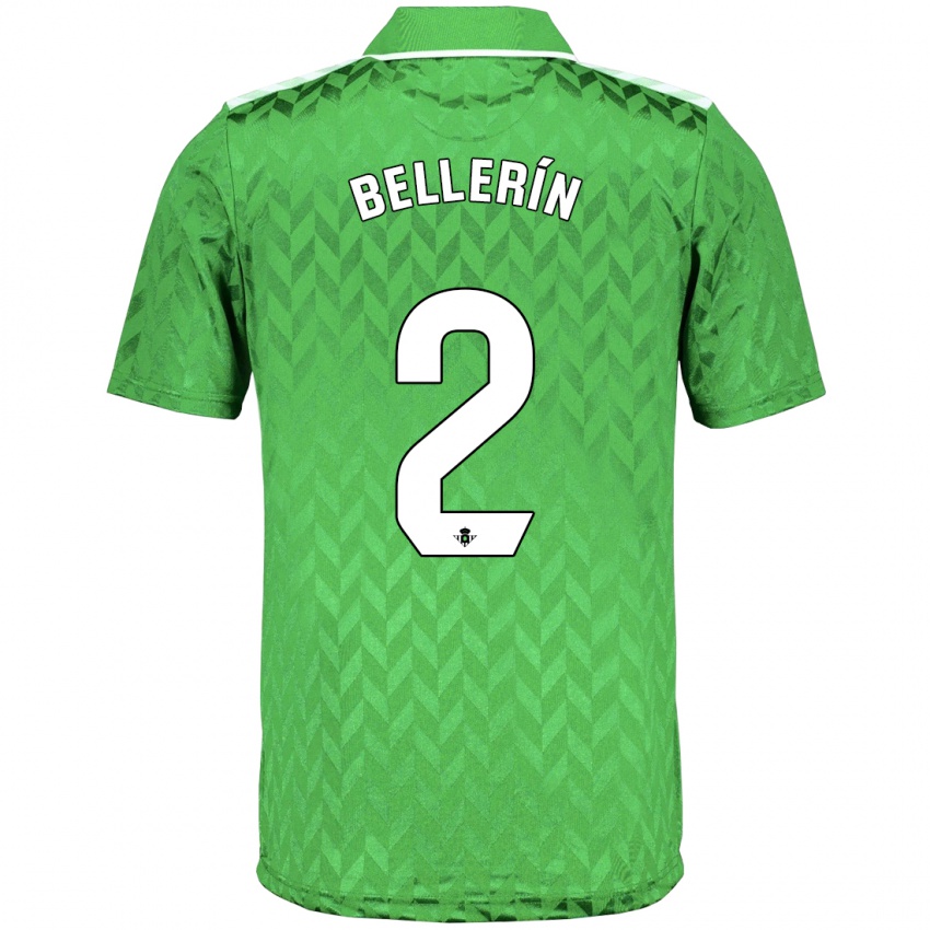 Mujer Camiseta Hector Bellerin #2 Verde 2ª Equipación 2023/24 La Camisa México