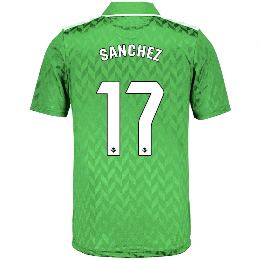 Mujer Camiseta Rodri Sanchez #17 Verde 2ª Equipación 2023/24 La Camisa México