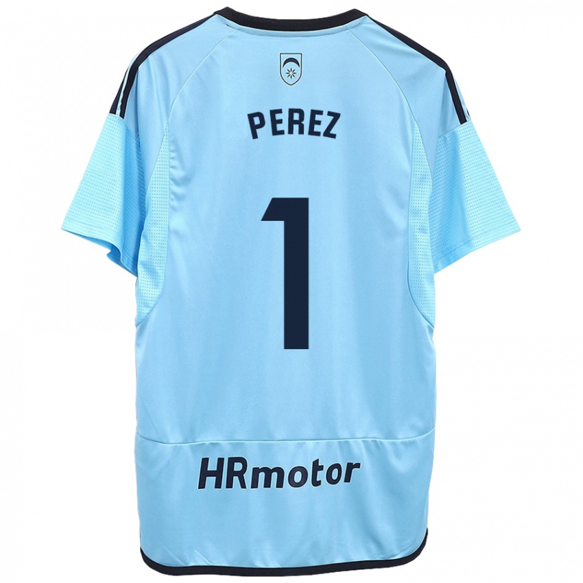 Mujer Camiseta Silvia Pérez Fernández De Romarategui #1 Azul 2ª Equipación 2023/24 La Camisa México