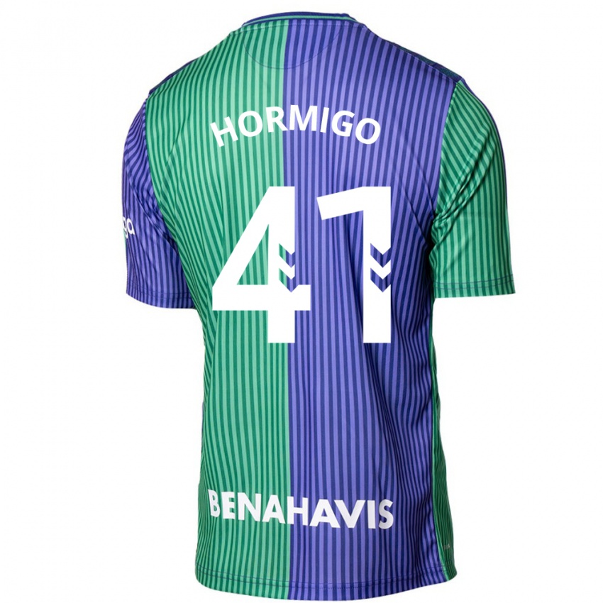 Mujer Camiseta Cintia Hormigo #41 Verde Azul 2ª Equipación 2023/24 La Camisa México