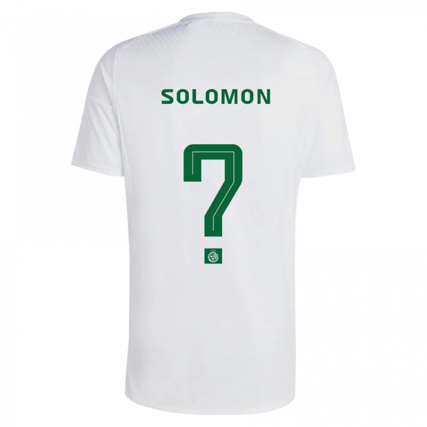 Mujer Camiseta Itay Solomon #0 Verde Azul 2ª Equipación 2023/24 La Camisa México