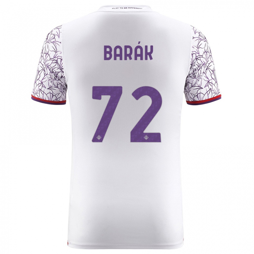 Mujer Camiseta Antonin Barak #72 Blanco 2ª Equipación 2023/24 La Camisa México