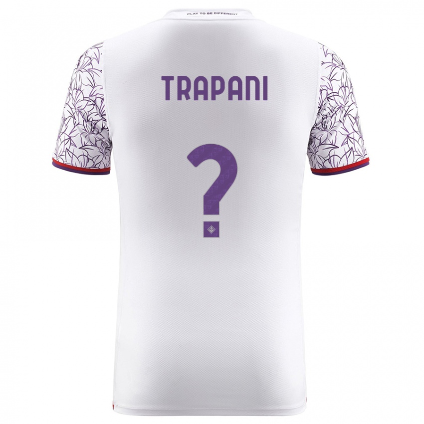 Mujer Camiseta Niccolò Trapani #0 Blanco 2ª Equipación 2023/24 La Camisa México