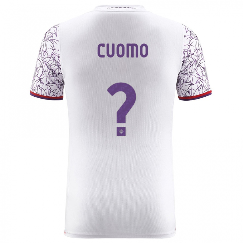 Mujer Camiseta Raffaele Cuomo #0 Blanco 2ª Equipación 2023/24 La Camisa México