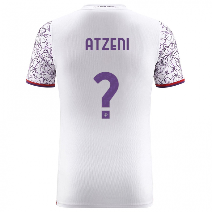 Mujer Camiseta Davide Atzeni #0 Blanco 2ª Equipación 2023/24 La Camisa México