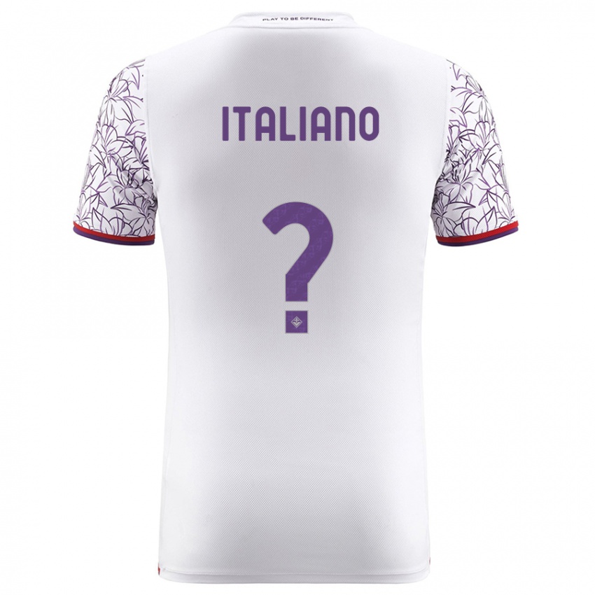 Mujer Camiseta Riccardo Italiano #0 Blanco 2ª Equipación 2023/24 La Camisa México