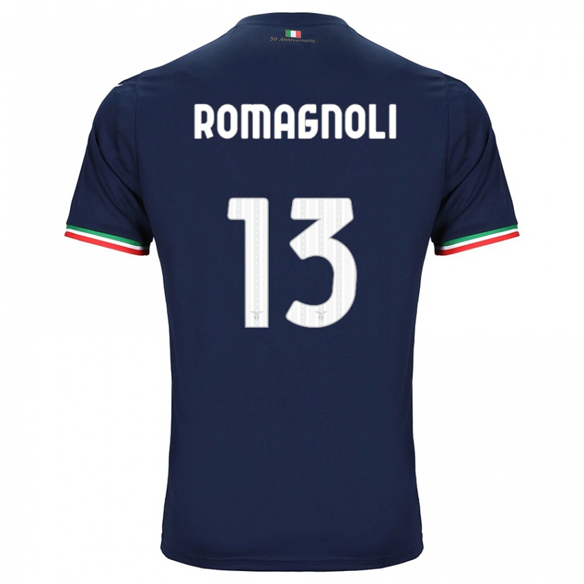 Mujer Camiseta Alessio Romagnoli #13 Armada 2ª Equipación 2023/24 La Camisa México