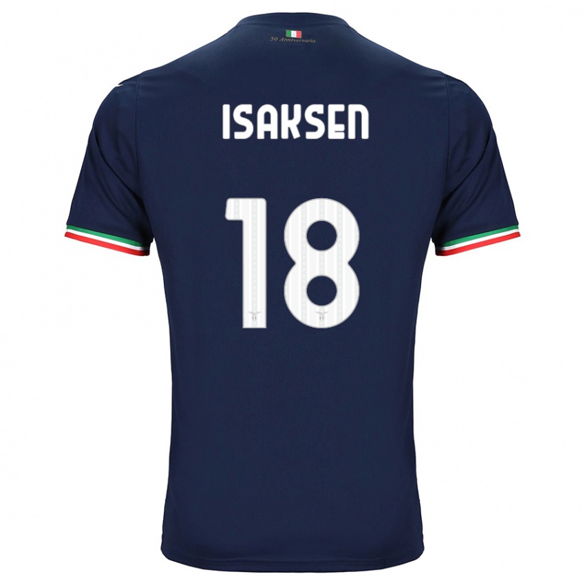 Mujer Camiseta Gustav Isaksen #18 Armada 2ª Equipación 2023/24 La Camisa México