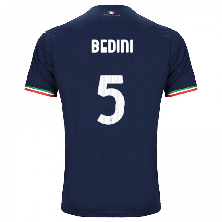 Mujer Camiseta Filippo Bedini #5 Armada 2ª Equipación 2023/24 La Camisa México