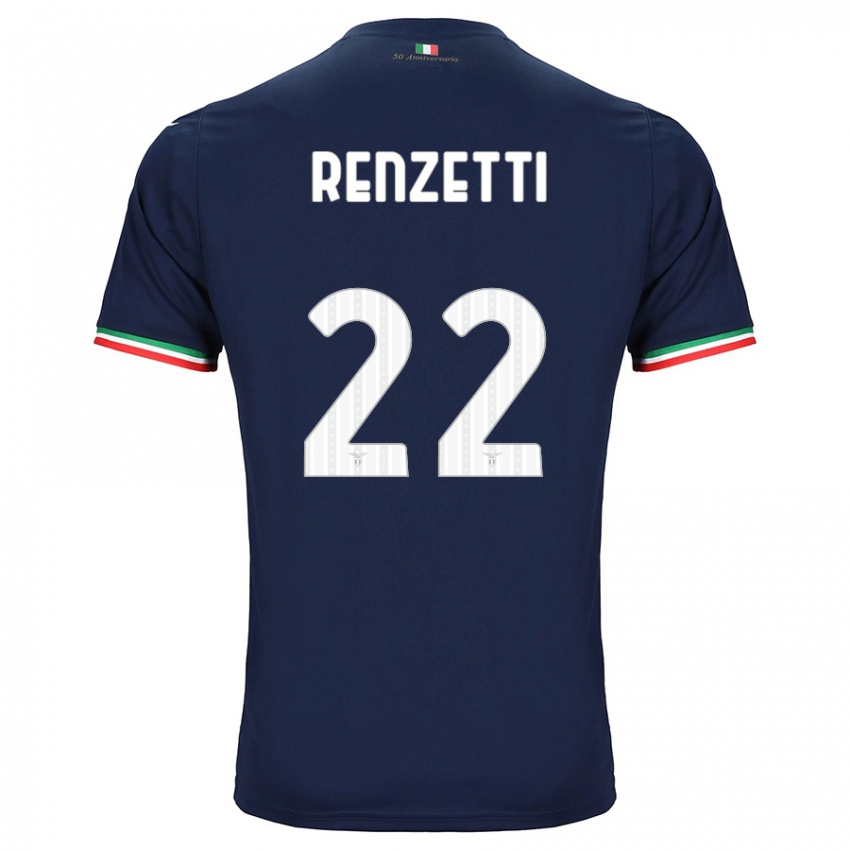 Mujer Camiseta Davide Renzetti #22 Armada 2ª Equipación 2023/24 La Camisa México