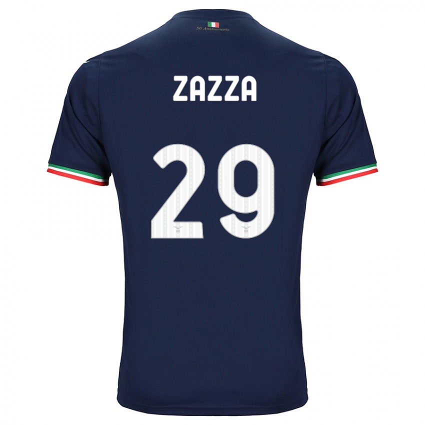 Mujer Camiseta Matteo Zazza #29 Armada 2ª Equipación 2023/24 La Camisa México