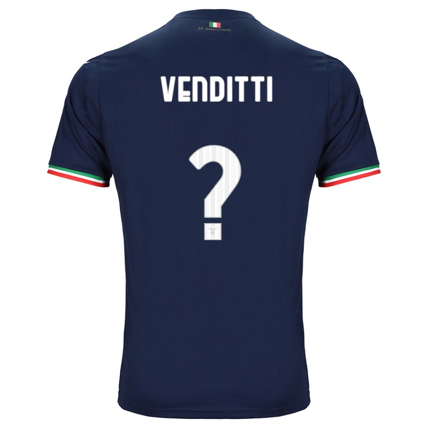 Mujer Camiseta Pietro Venditti #0 Armada 2ª Equipación 2023/24 La Camisa México