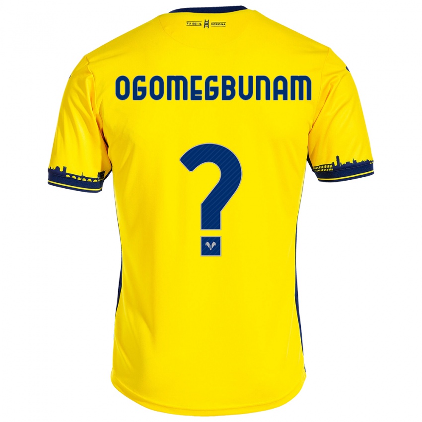 Mujer Camiseta Izu Ogomegbunam #0 Amarillo 2ª Equipación 2023/24 La Camisa México