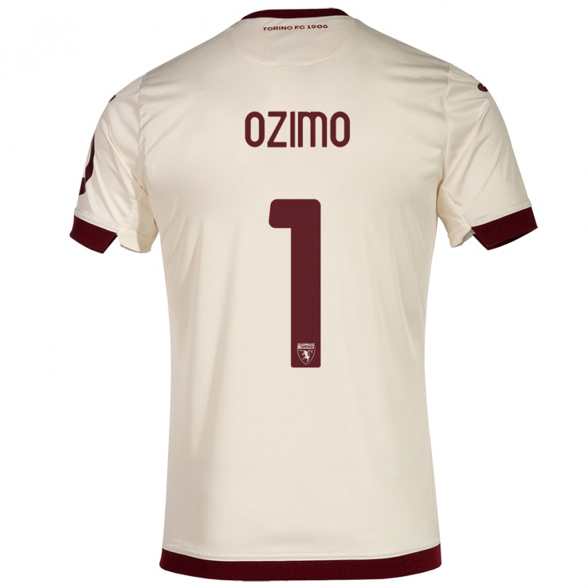 Mujer Camiseta Arianna Ozimo #1 Champán 2ª Equipación 2023/24 La Camisa México