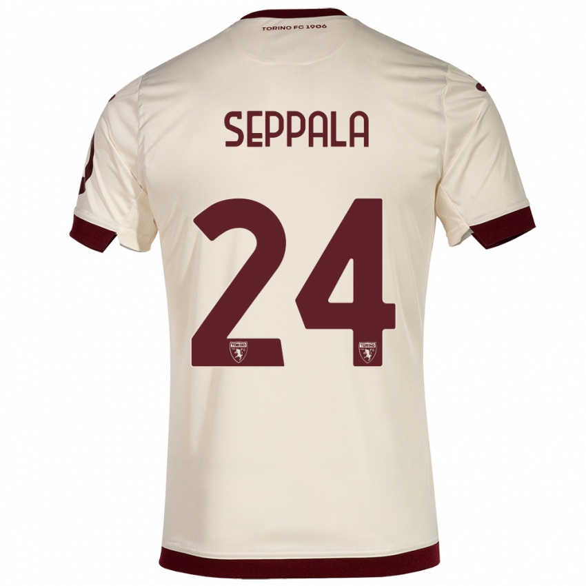 Mujer Camiseta Rosa Lappi-Seppälä #24 Champán 2ª Equipación 2023/24 La Camisa México