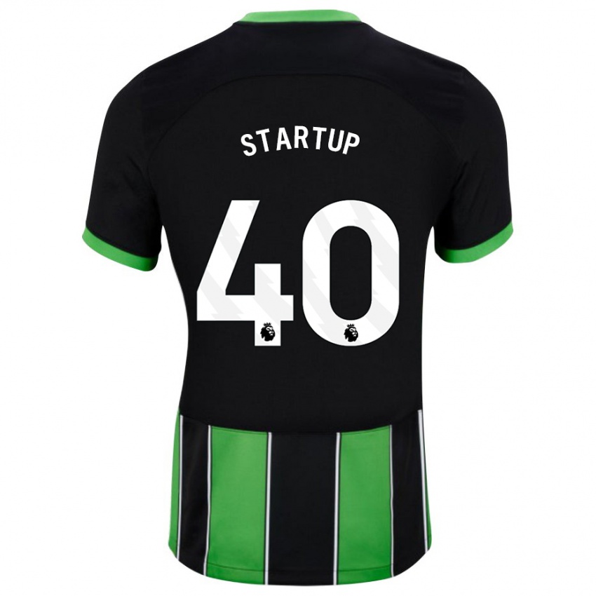 Mujer Camiseta Katie Startup #40 Verde Negro 2ª Equipación 2023/24 La Camisa México