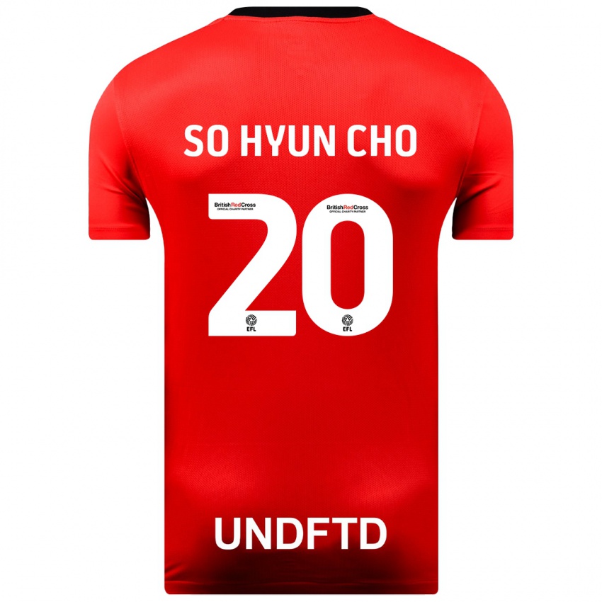 Mujer Camiseta Cho So-Hyun #20 Rojo 2ª Equipación 2023/24 La Camisa México