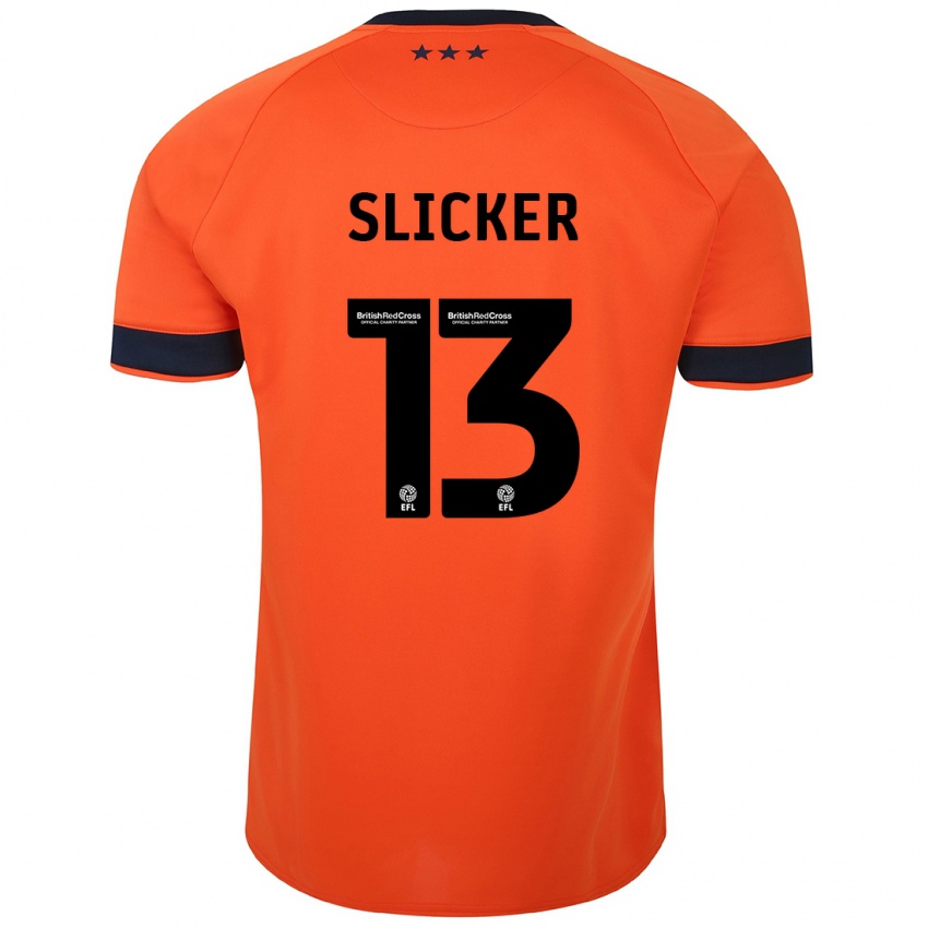 Mujer Camiseta Cieran Slicker #13 Naranja 2ª Equipación 2023/24 La Camisa México