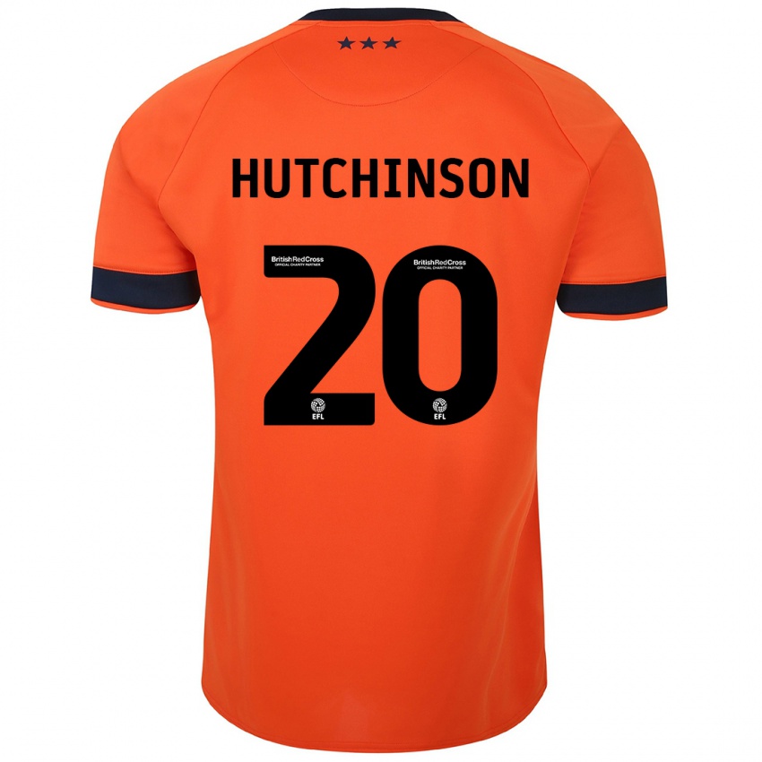 Mujer Camiseta Omari Hutchinson #20 Naranja 2ª Equipación 2023/24 La Camisa México