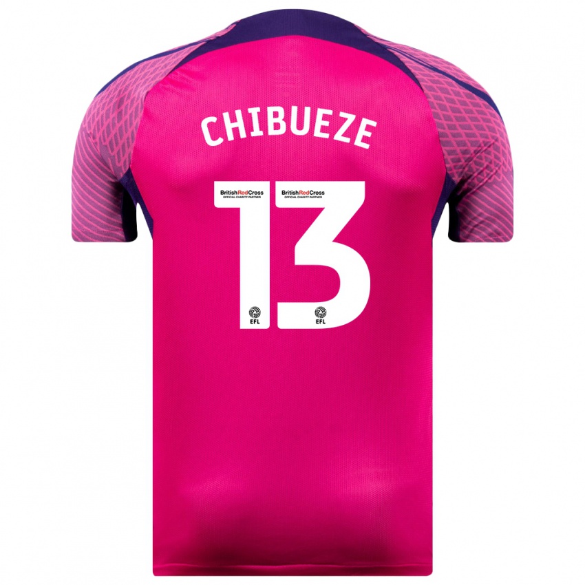 Mujer Camiseta Kelechi Chibueze #13 Morado 2ª Equipación 2023/24 La Camisa México