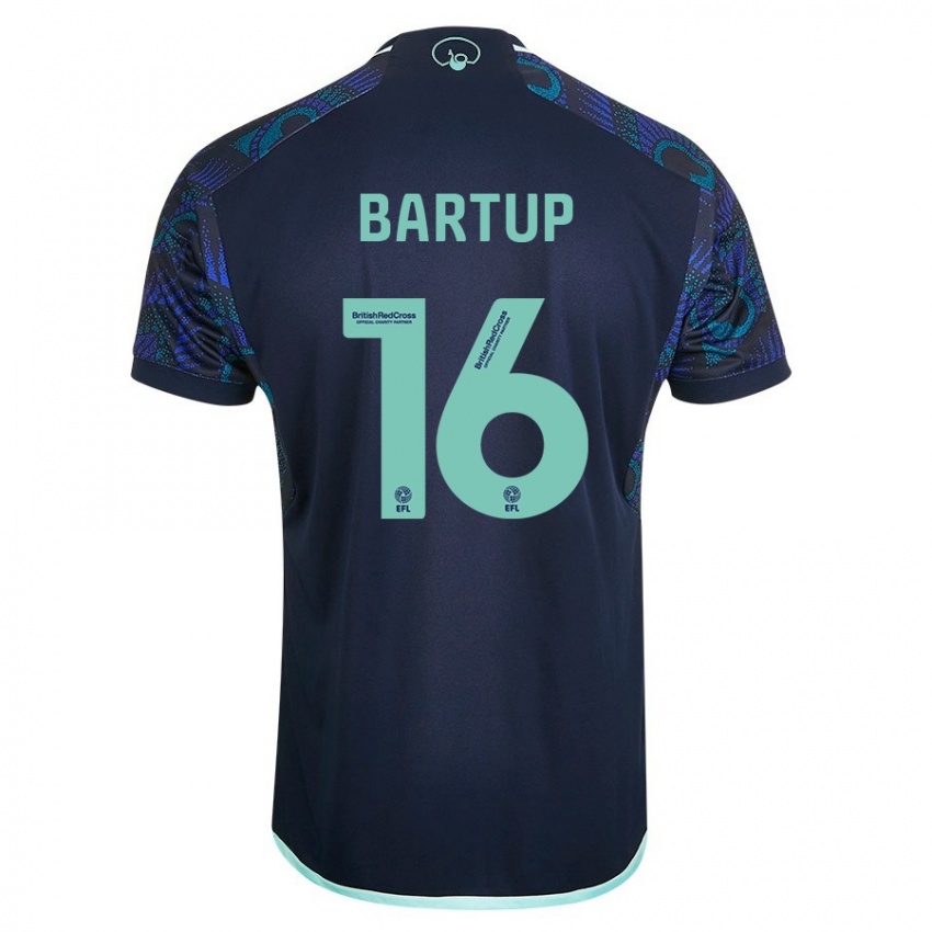 Mujer Camiseta Laura Bartup #16 Azul 2ª Equipación 2023/24 La Camisa México