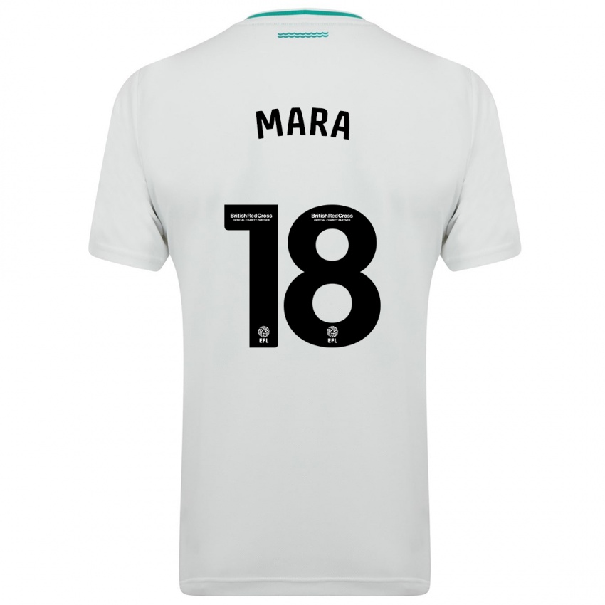 Mujer Camiseta Sékou Mara #18 Blanco 2ª Equipación 2023/24 La Camisa México