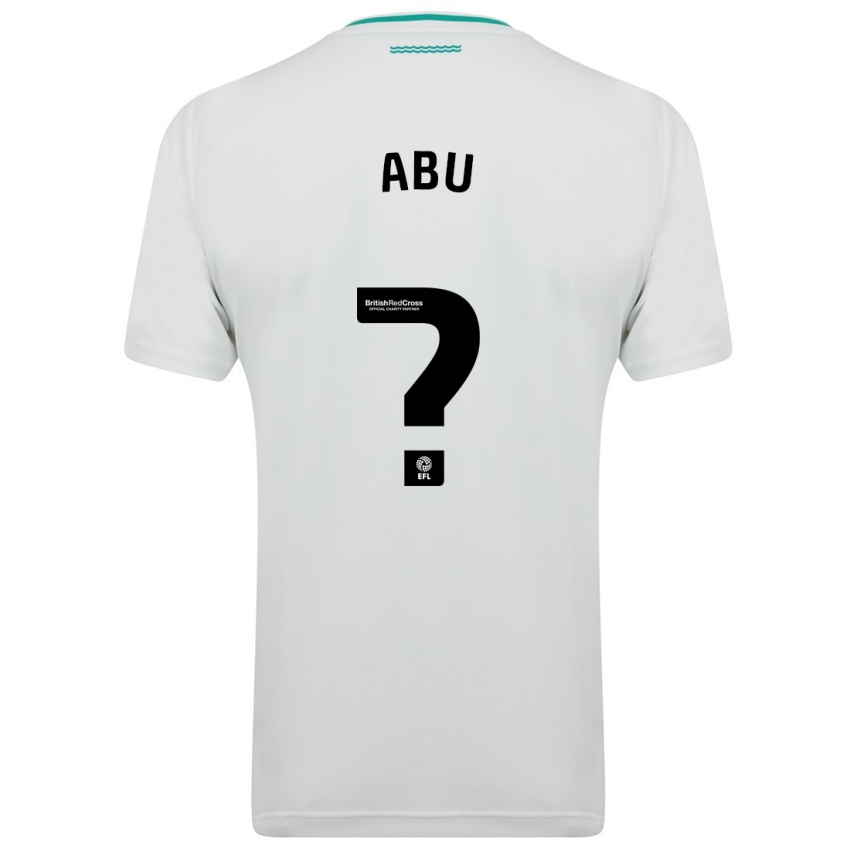 Mujer Camiseta Derrick Abu #0 Blanco 2ª Equipación 2023/24 La Camisa México