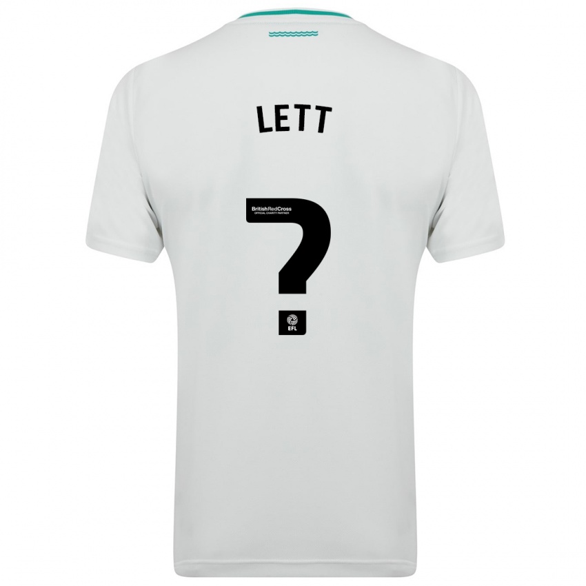 Mujer Camiseta Josh Lett #0 Blanco 2ª Equipación 2023/24 La Camisa México