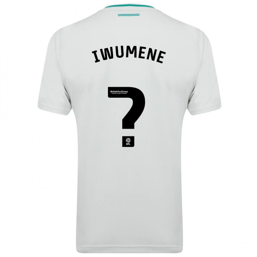 Mujer Camiseta Alex Stepien-Iwumene #0 Blanco 2ª Equipación 2023/24 La Camisa México