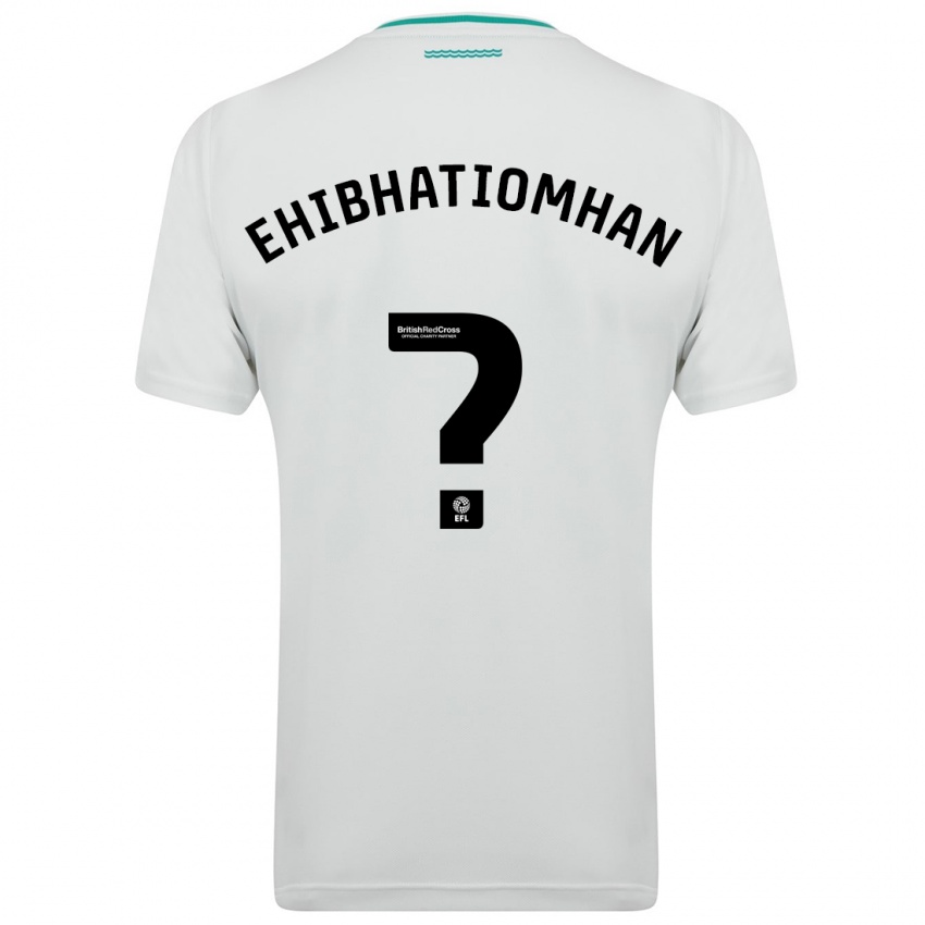 Mujer Camiseta Princewill Ehibhatiomhan #0 Blanco 2ª Equipación 2023/24 La Camisa México