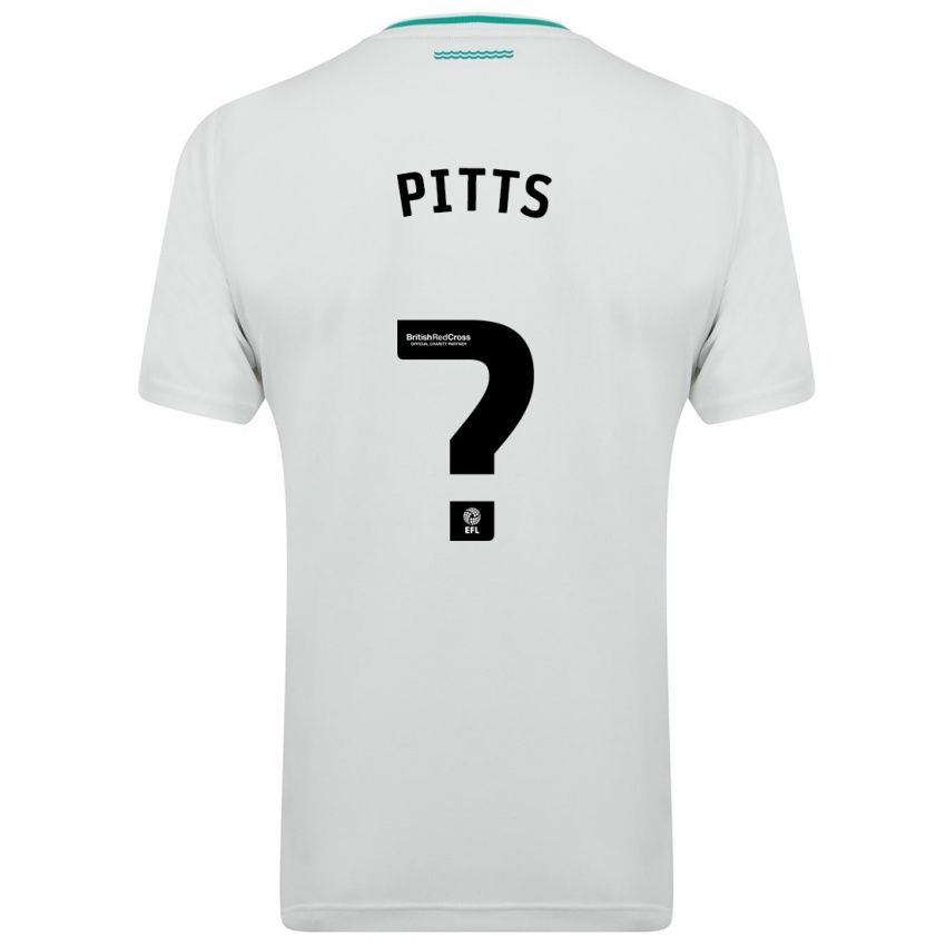 Mujer Camiseta Josh Pitts #0 Blanco 2ª Equipación 2023/24 La Camisa México