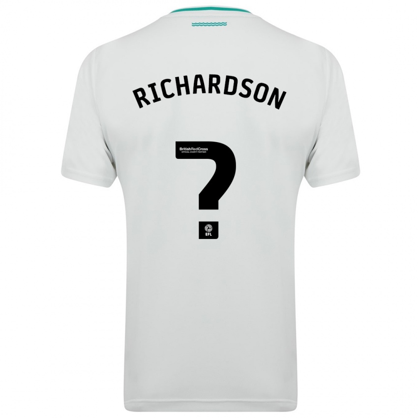 Mujer Camiseta Cale Richardson #0 Blanco 2ª Equipación 2023/24 La Camisa México