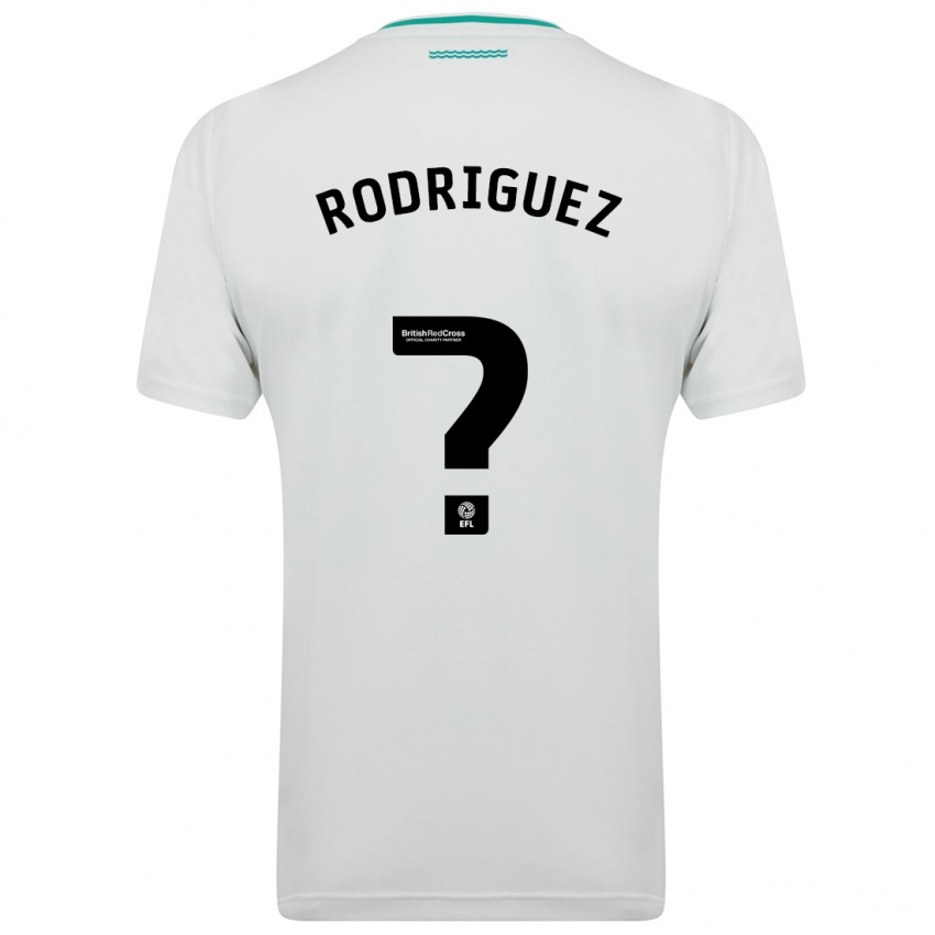 Mujer Camiseta Alejandro Gomes Rodriguez #0 Blanco 2ª Equipación 2023/24 La Camisa México