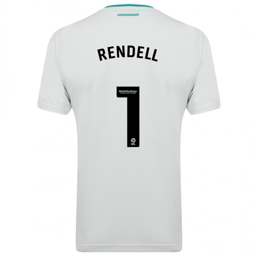 Mujer Camiseta Kayla Rendell #1 Blanco 2ª Equipación 2023/24 La Camisa México