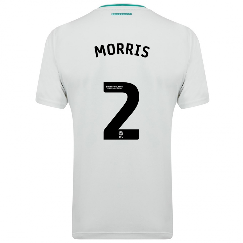 Mujer Camiseta Ella Morris #2 Blanco 2ª Equipación 2023/24 La Camisa México