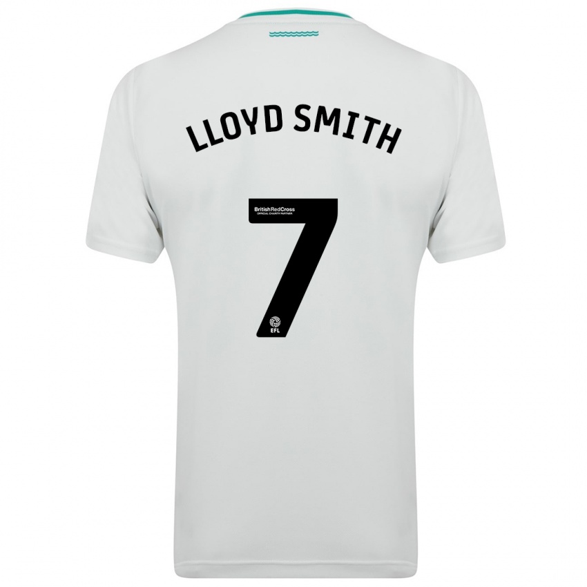 Mujer Camiseta Lexi Lloyd-Smith #7 Blanco 2ª Equipación 2023/24 La Camisa México