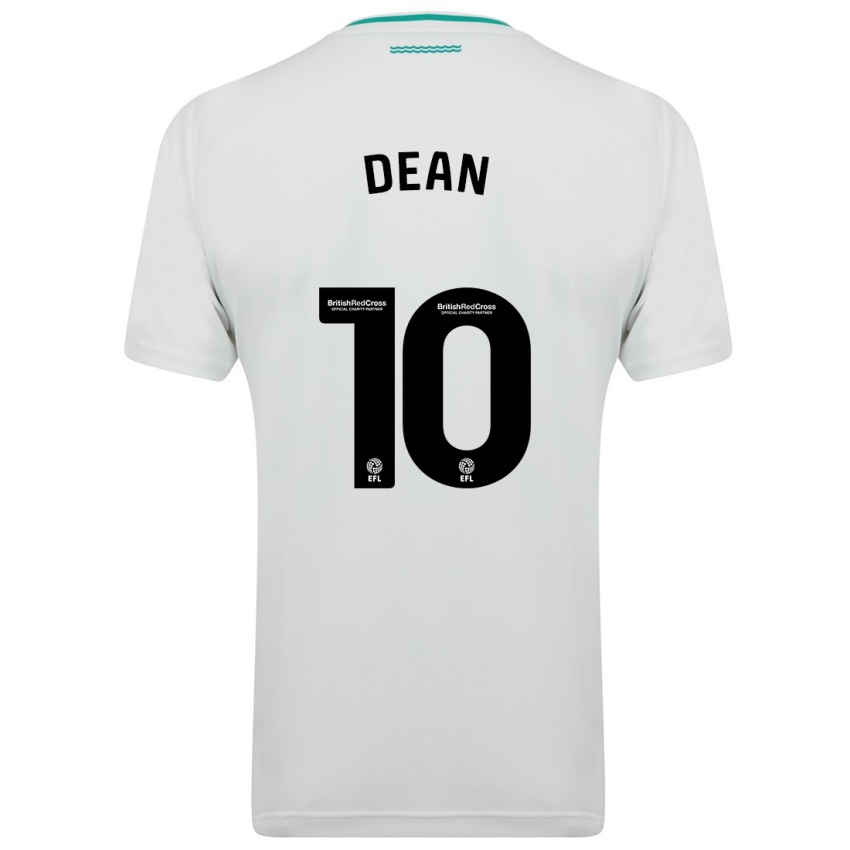 Mujer Camiseta Rianna Dean #10 Blanco 2ª Equipación 2023/24 La Camisa México