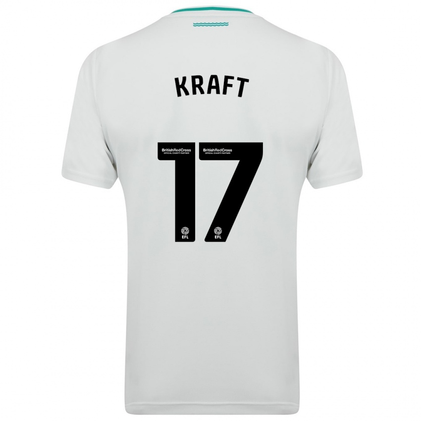 Mujer Camiseta Emily Kraft #17 Blanco 2ª Equipación 2023/24 La Camisa México