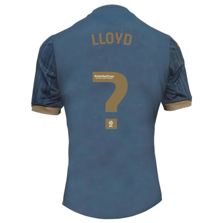 Mujer Camiseta Tomos Lloyd #0 Verde Azulado Oscuro 2ª Equipación 2023/24 La Camisa México