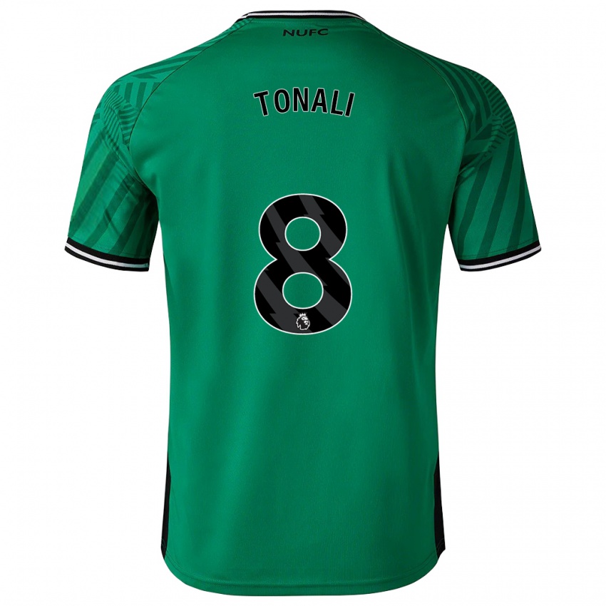 Mujer Camiseta Sandro Tonali #8 Verde 2ª Equipación 2023/24 La Camisa México