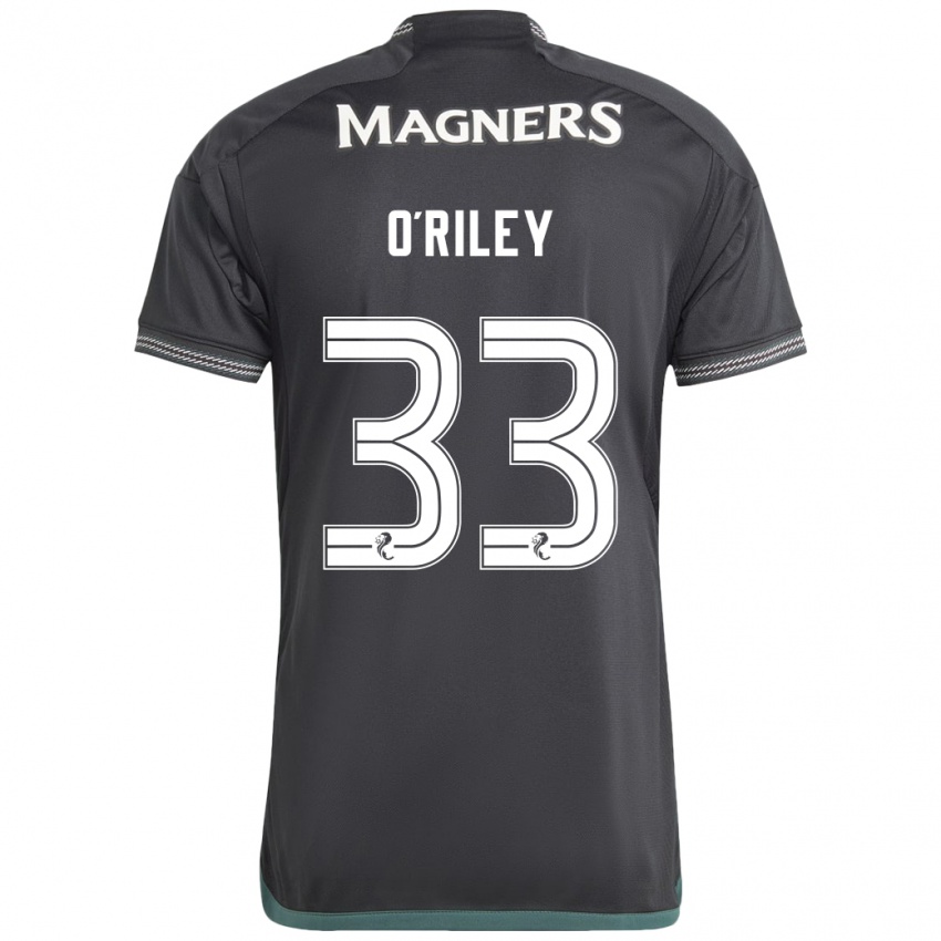 Mujer Camiseta Matt O'riley #33 Negro 2ª Equipación 2023/24 La Camisa México