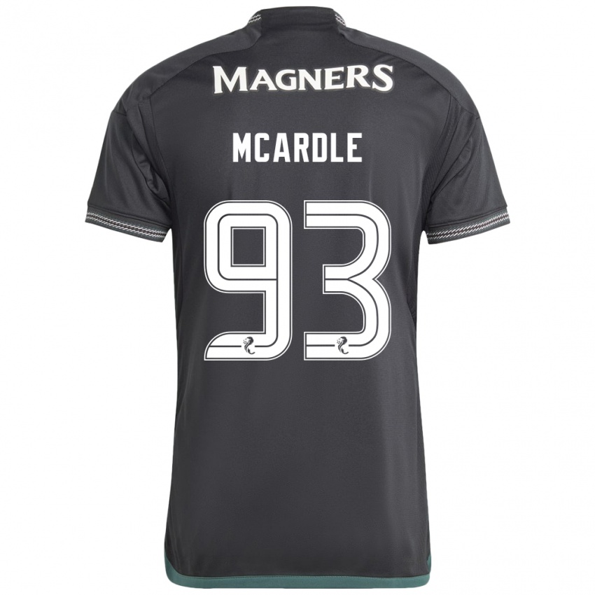 Mujer Camiseta Sean Mcardle #93 Negro 2ª Equipación 2023/24 La Camisa México