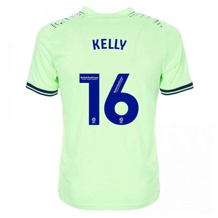 Mujer Camiseta Martin Kelly #16 Armada 2ª Equipación 2023/24 La Camisa México