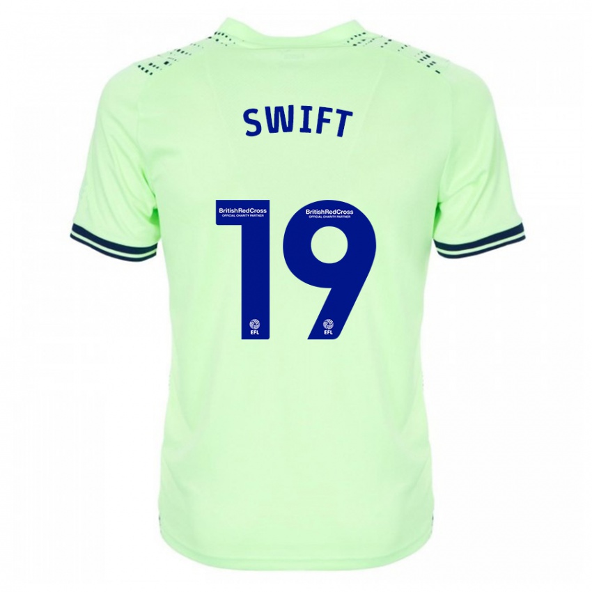 Mujer Camiseta John Swift #19 Armada 2ª Equipación 2023/24 La Camisa México