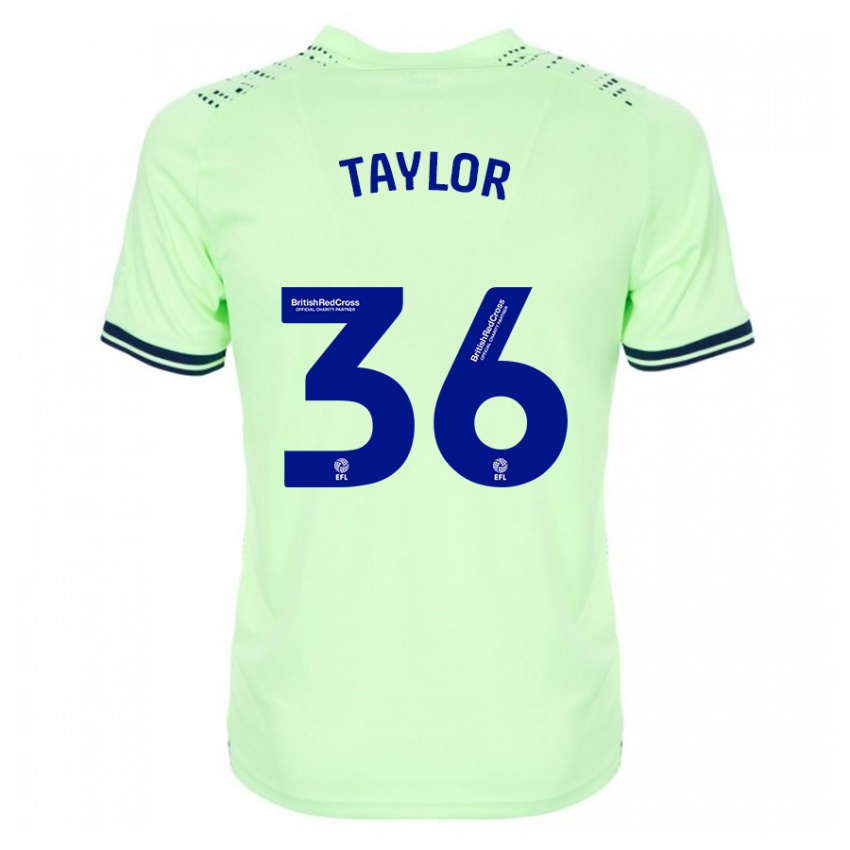 Mujer Camiseta Caleb Taylor #36 Armada 2ª Equipación 2023/24 La Camisa México