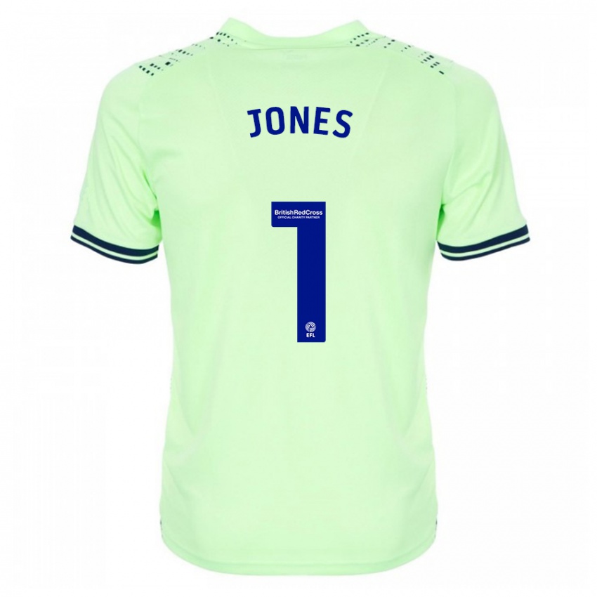 Mujer Camiseta Lucy Jones #1 Armada 2ª Equipación 2023/24 La Camisa México