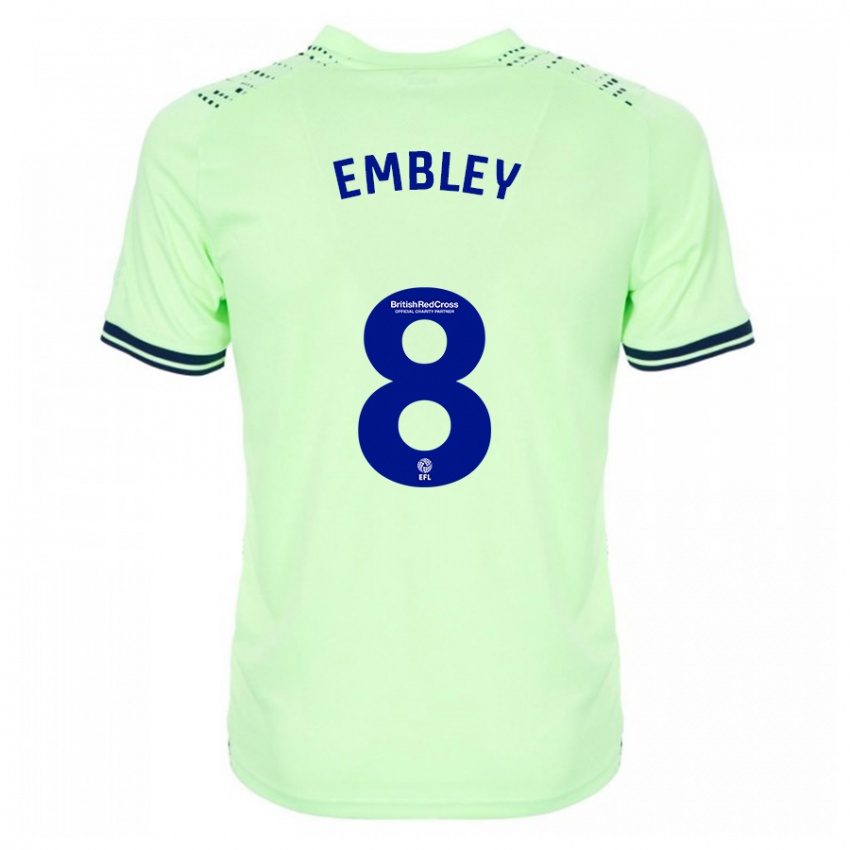 Mujer Camiseta Rosie Embley #8 Armada 2ª Equipación 2023/24 La Camisa México